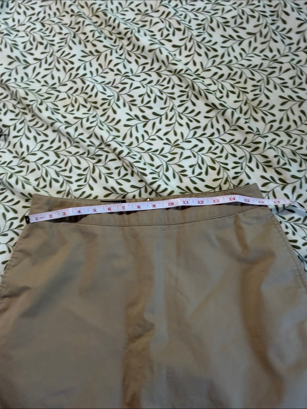 adidas Beige A-Line Skort for Women - Picture 4 of 8
